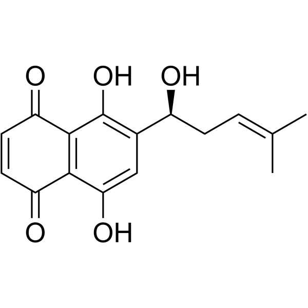 Alkannin Chemical Structure Alkannin