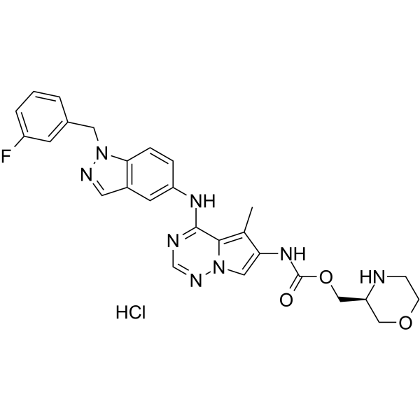 BMS-599626 Hydrochloride(Synonyms: AC480 Hydrochloride)