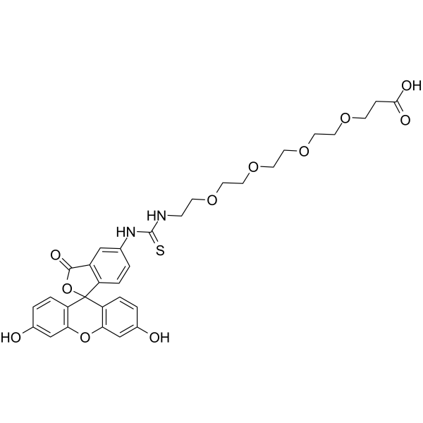 Fluorescein-PEG4-acid