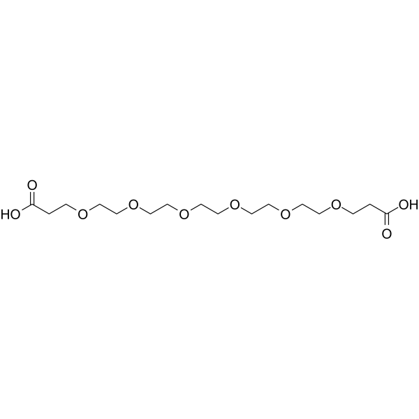 Bis-PEG6-acid Chemical Structure Bis-PEG6-acid