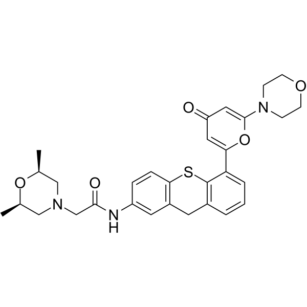 KU-60019 Chemical Structure KU-60019