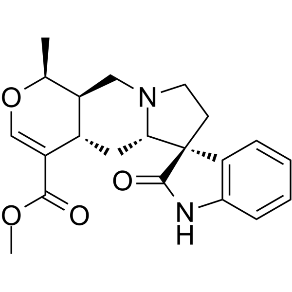 Isomitraphylline Chemical Structure Isomitraphylline(Synonyms: 异帽柱木非灵)