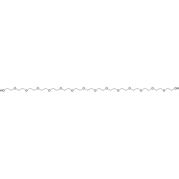 HO-PEG15-OH Chemical Structure HO-PEG15-OH