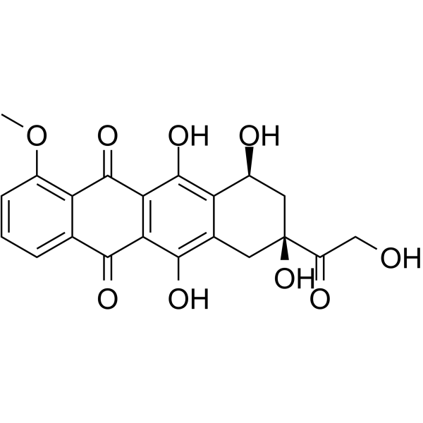 Doxorubicinone(Synonyms: Adriamycin aglycone;  Adriamycinone)