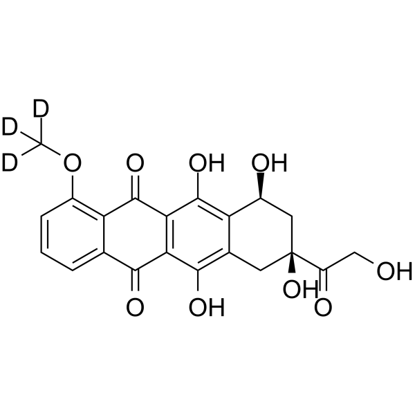 Doxorubicinone-d3(Synonyms: Adriamycin aglycone-d3;  Adriamycinone-d3)