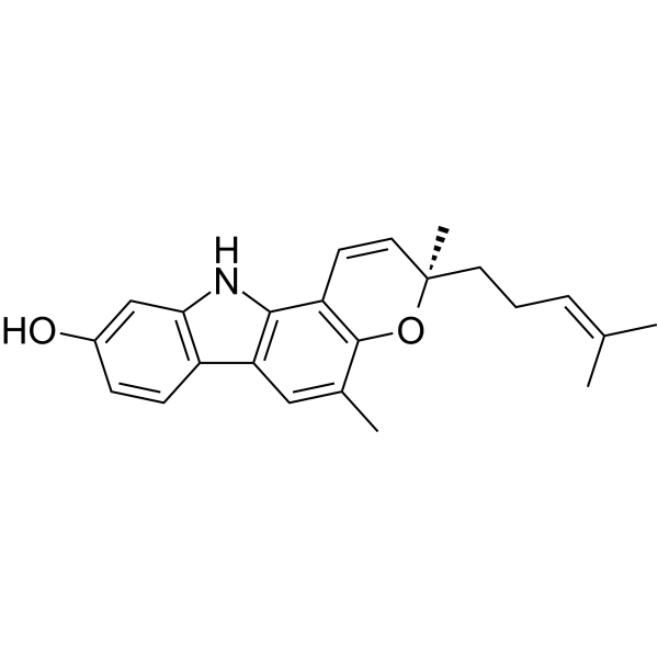 Mahanine Chemical Structure Mahanine