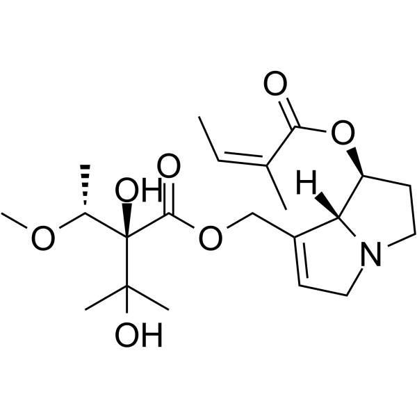 Lasiocarpine Chemical Structure Lasiocarpine