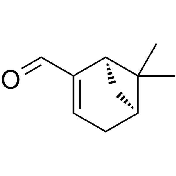 (−)-Myrtenal(Synonyms: (1R)-(-)-桃金娘烯醛; (1R)-(−)-Myrtenal;  (−)-(1R,5S)-Myrtenal)