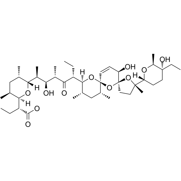 Narasin Chemical Structure Narasin(Synonyms: 甲基盐霉素)