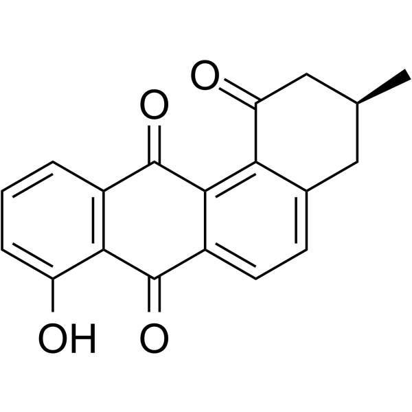 (+)-Ochromycinone(Synonyms: STA-21)