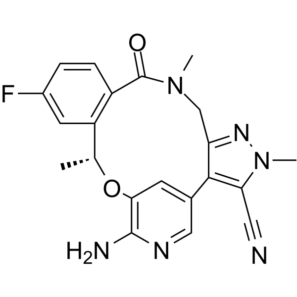 Lorlatinib(Synonyms: 劳拉替尼; PF-06463922)