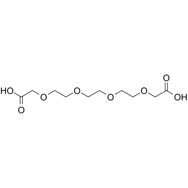 CH2COOH-PEG3-CH2COOH Chemical Structure CH2COOH-PEG3-CH2COOH