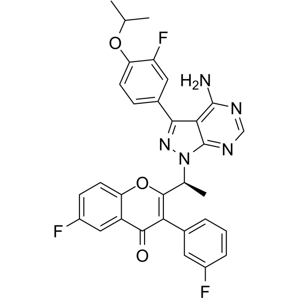 Umbralisib(Synonyms: TGR-1202;  RP5264)