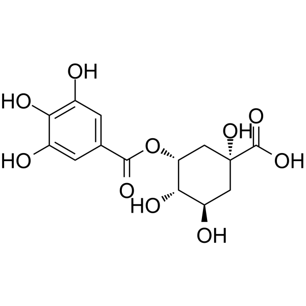 5-Galloylquinic acid(Synonyms: 5-没食子酰基奎宁酸)