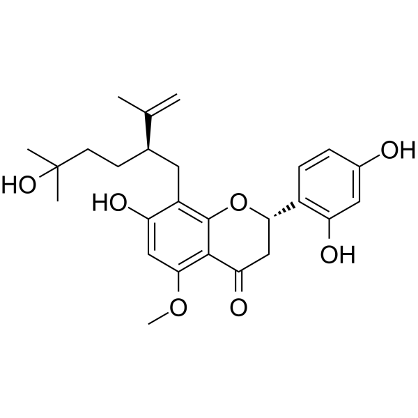 Kurarinol Chemical Structure Kurarinol(Synonyms: 苦参醇)