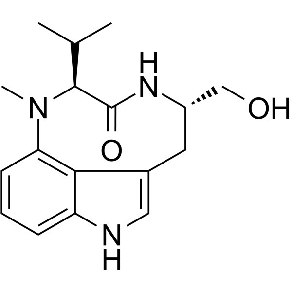 (-)-Indolactam V Chemical Structure (-)-Indolactam V(Synonyms: Indolactam V)