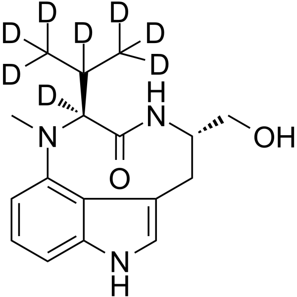(-)-Indolactam V-d8 Chemical Structure (-)-Indolactam V-d8(Synonyms: Indolactam V-d8)