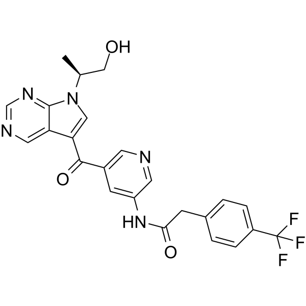 Trk-IN-1 Chemical Structure Trk-IN-1