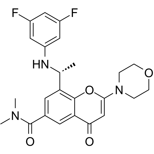 AZD8186 Chemical Structure AZD8186