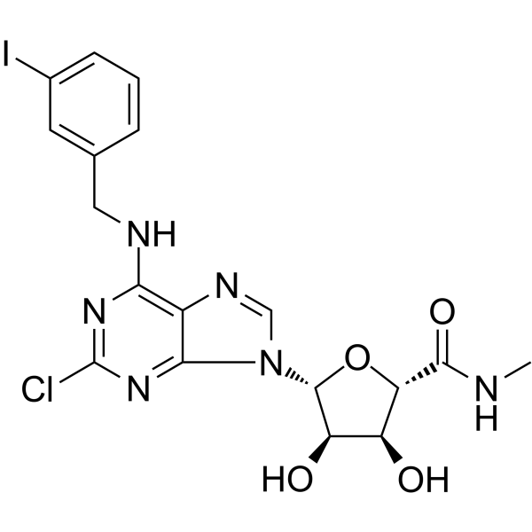 Namodenoson(Synonyms: CF-102;  2-Cl-IB-MECA)