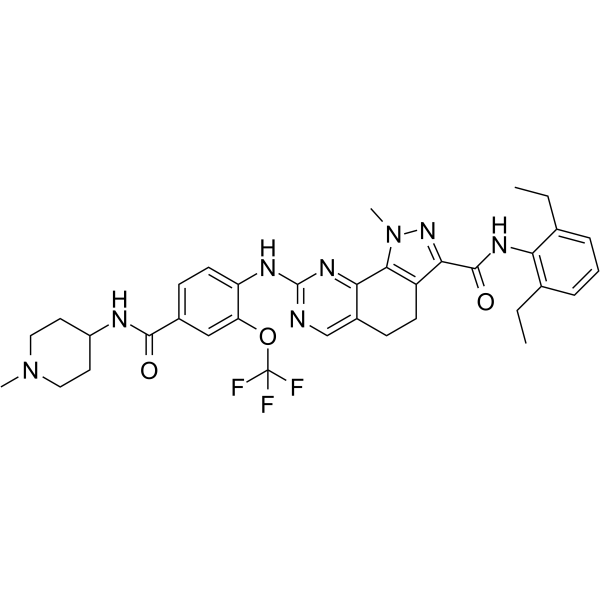 NMS-P715 Chemical Structure NMS-P715