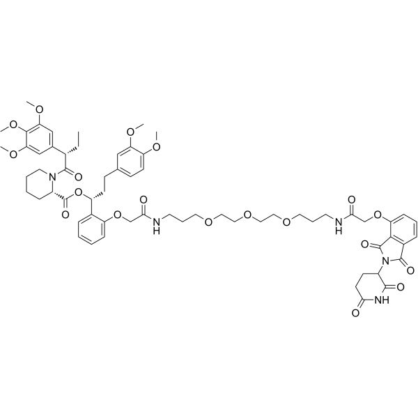 FKBP12 PROTAC dTAG-7(Synonyms: dTAG-7)