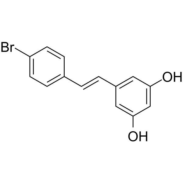 4'-Bromo-resveratrol Chemical Structure 4