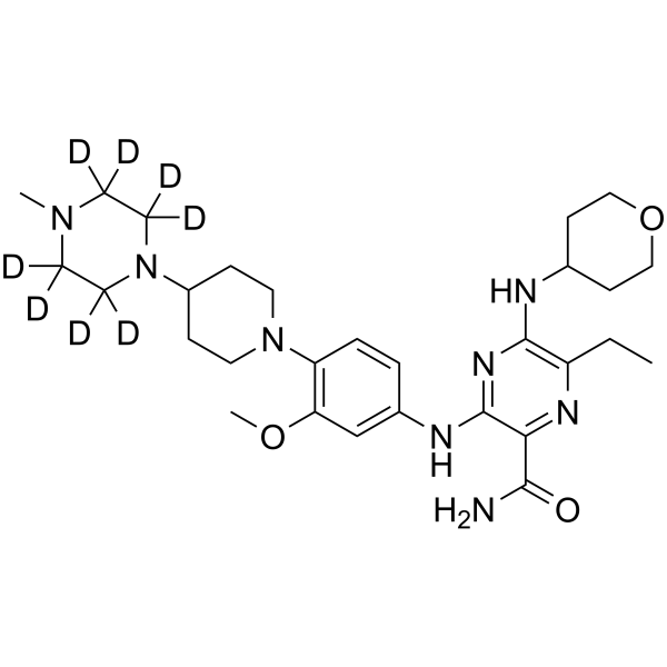 Gilteritinib-d8(Synonyms: ASP2215-d8)