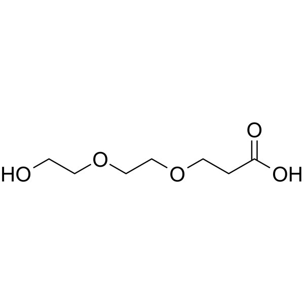 Hydroxy-PEG2-acid Chemical Structure Hydroxy-PEG2-acid