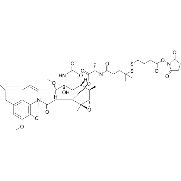 SPDB-DM4 Chemical Structure SPDB-DM4