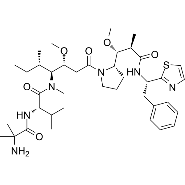 PF-06380101 Chemical Structure PF-06380101(Synonyms: Aur0101; Auristatin-0101)