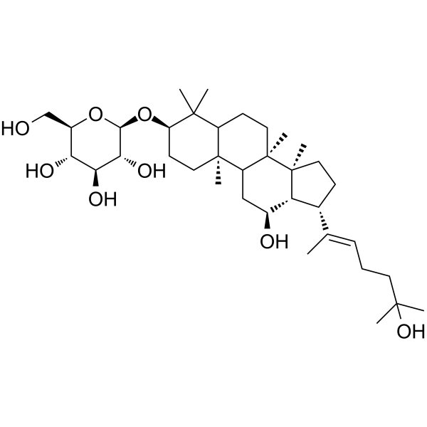 Pseudoginsenoside Rh2(Synonyms: 拟人参皂苷 Rh2)