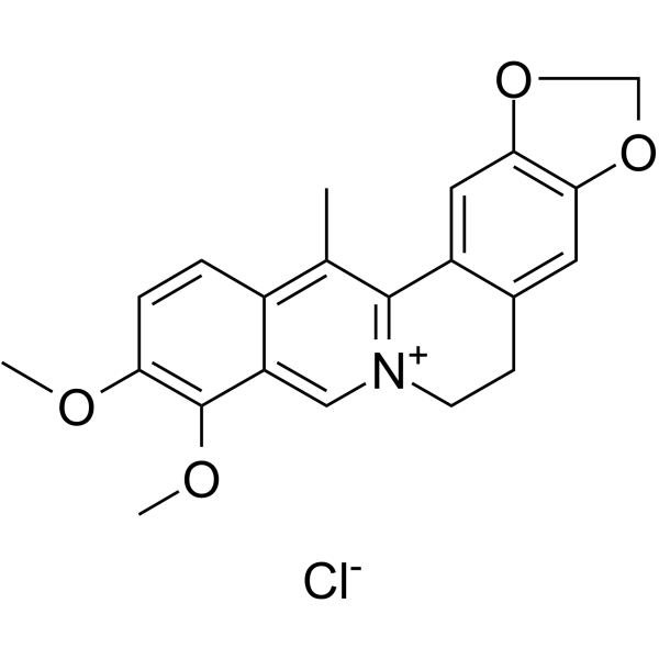 13-Methylberberine chloride(Synonyms: 13-Methylberberinium chloride)