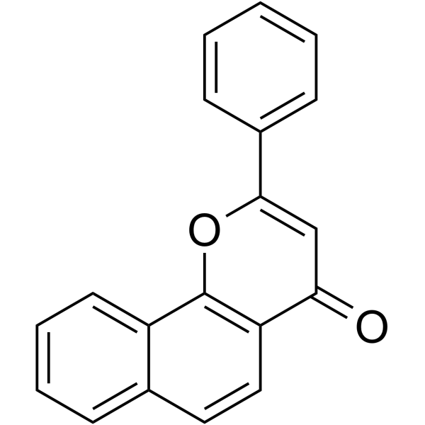 Alpha-Naphthoflavone Chemical Structure Alpha-Naphthoflavone(Synonyms: α-萘黄酮)