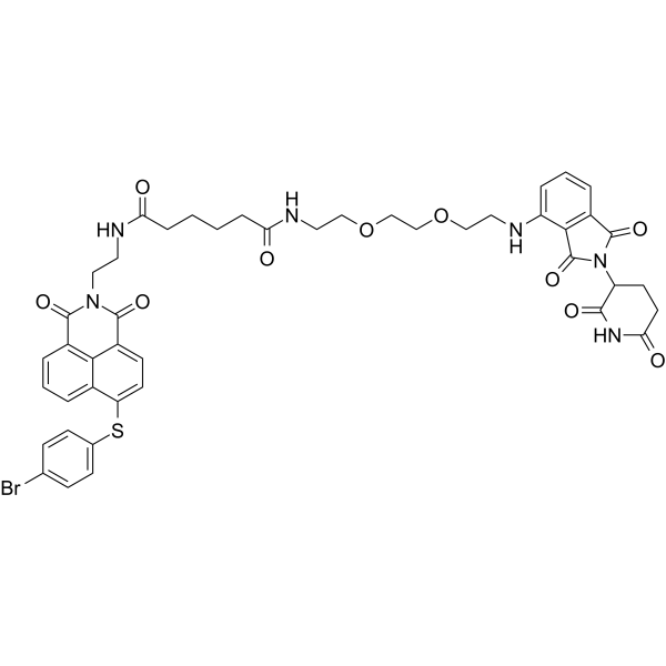 PROTAC Bcl2 degrader-1 Chemical Structure PROTAC Bcl2 degrader-1