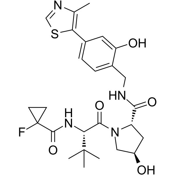 VH032-cyclopropane-F(Synonyms: VHL ligand 3;  E3 ligase Ligand 19)