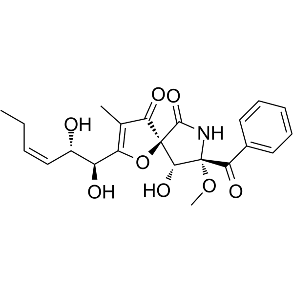 Pseurotin A Chemical Structure Pseurotin A