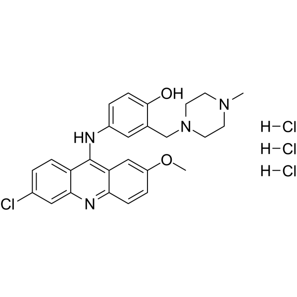 HM03 trihydrochloride Chemical Structure HM03 trihydrochloride