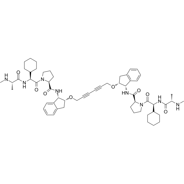 AZD5582 Chemical Structure AZD5582