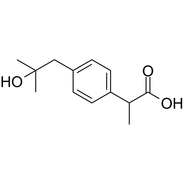 2-Hydroxy Ibuprofen(Synonyms: 2-羟基布洛芬; (±)-2-Hydroxy Ibuprofen)