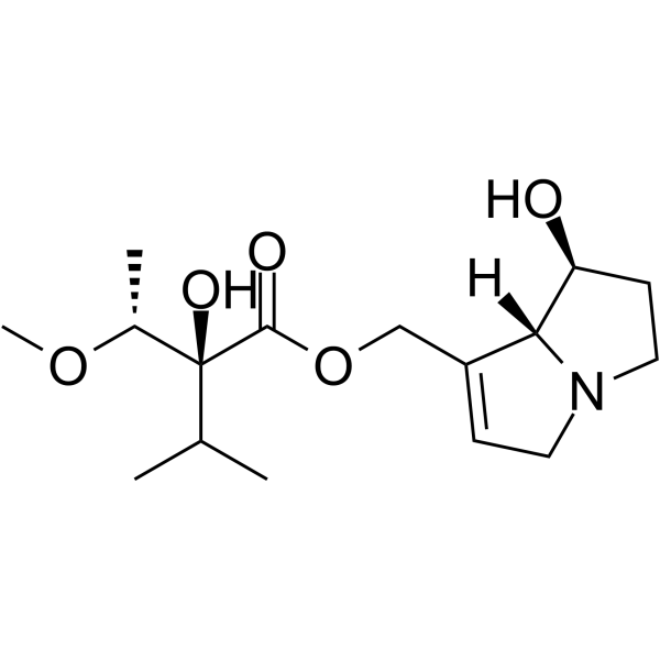 Heliotrine Chemical Structure Heliotrine(Synonyms: 天芥菜碱)