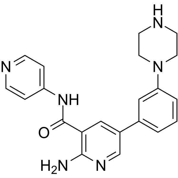 PKC-iota inhibitor 1 Chemical Structure PKC-iota inhibitor 1