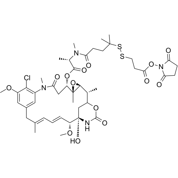 DM4-SPDP Chemical Structure DM4-SPDP