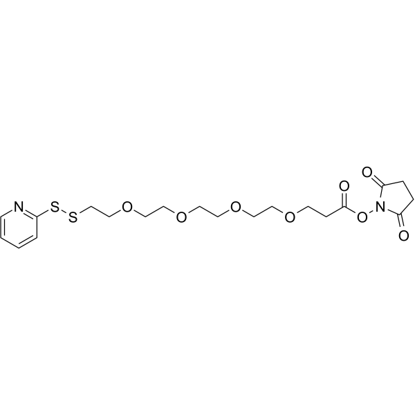 PEG4-SPDP Chemical Structure PEG4-SPDP