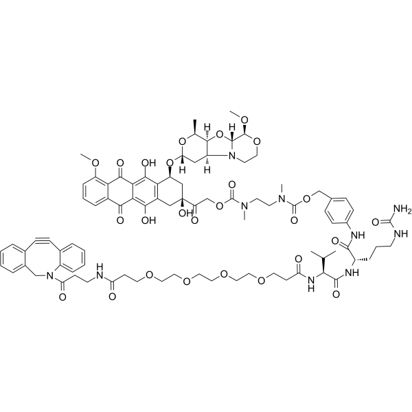 DBCO-PEG4-VC-PAB-DMEA-PNU-159682