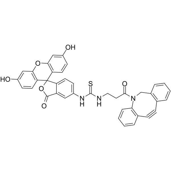 Fluorescein-DBCO Chemical Structure Fluorescein-DBCO
