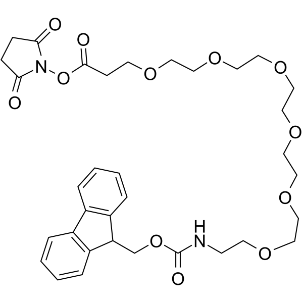 Fmoc-PEG6-NHS ester Chemical Structure Fmoc-PEG6-NHS ester