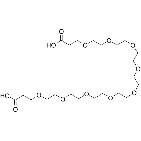 Bis-PEG9-acid Chemical Structure Bis-PEG9-acid