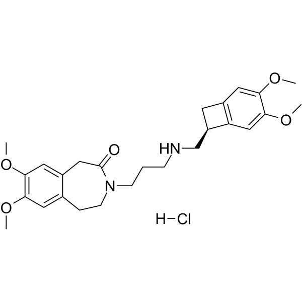 Ivabradine metabolite N-Demethyl Ivabradine hydrochloride(Synonyms: N-Demethyl ivabradine hydrochloride)