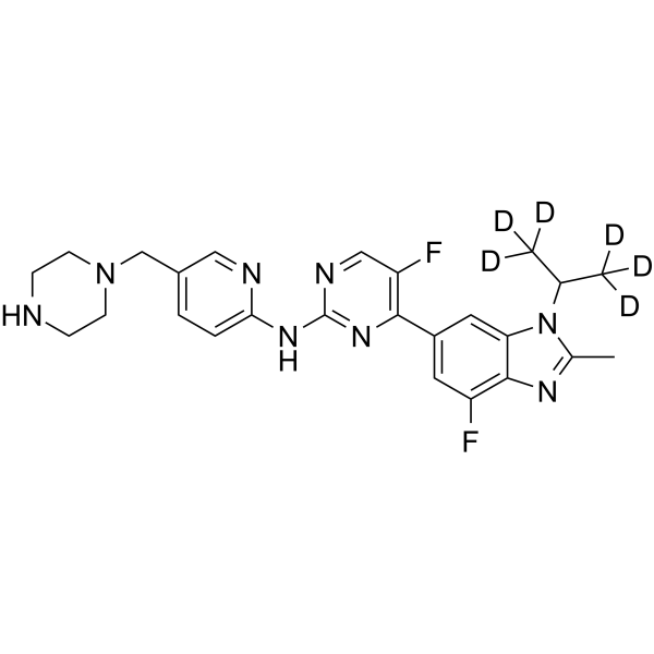 Abemaciclib metabolite M2-d6(Synonyms: LSN2839567-d6)